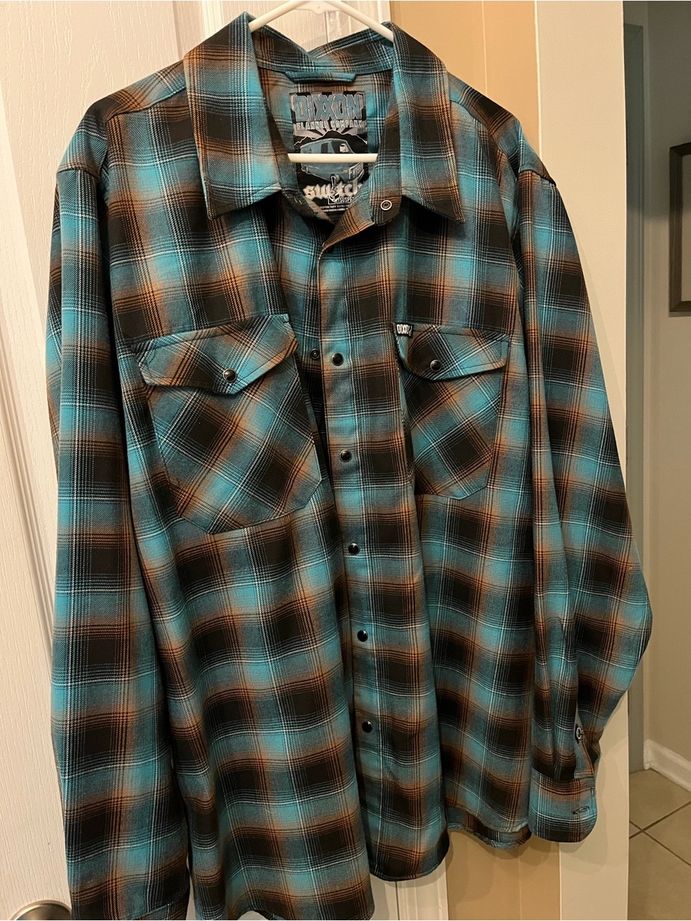 Dixxon Switch Suspension men’s flannel shirt, 2XL